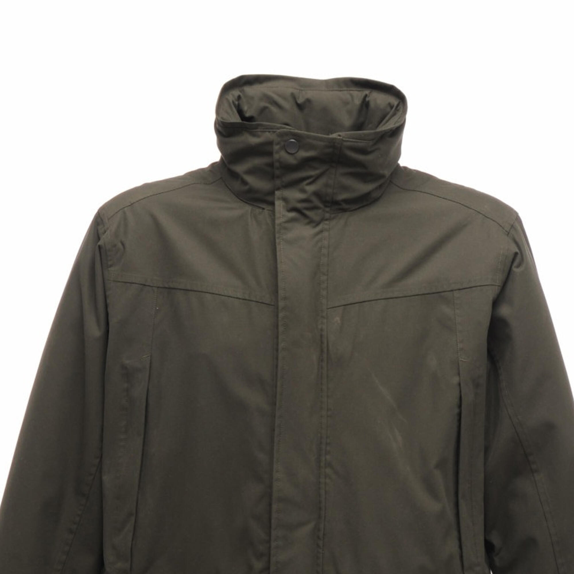 Mens Vertex III Waterproof Breathable Jacket (Dark Olive) 2/4