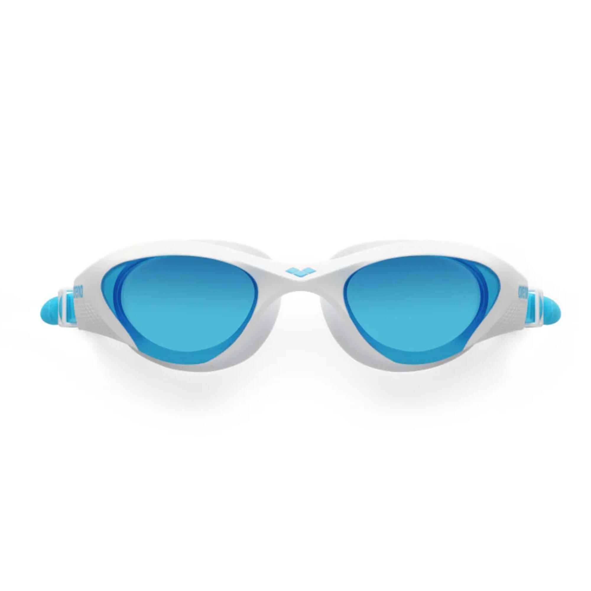 Unisex Adult The One Swimming Goggles (Light Blue/White/Blue) 1/3