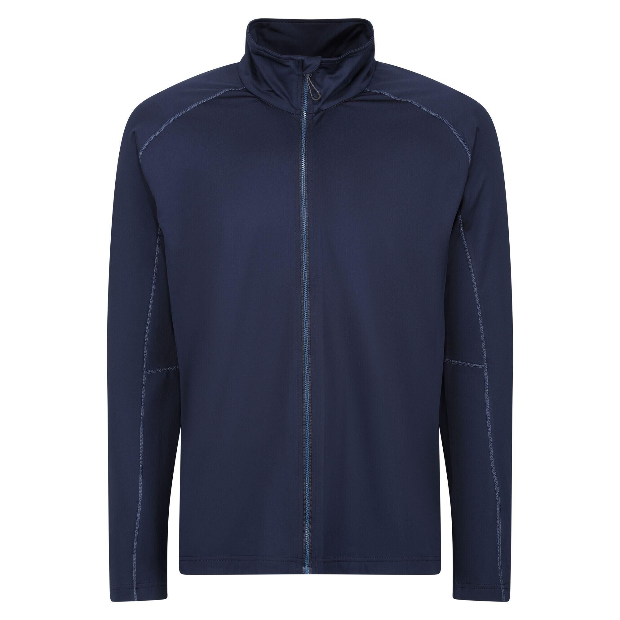 REGATTA Mens Core Stretch Full Zip Midlayer (Navy)