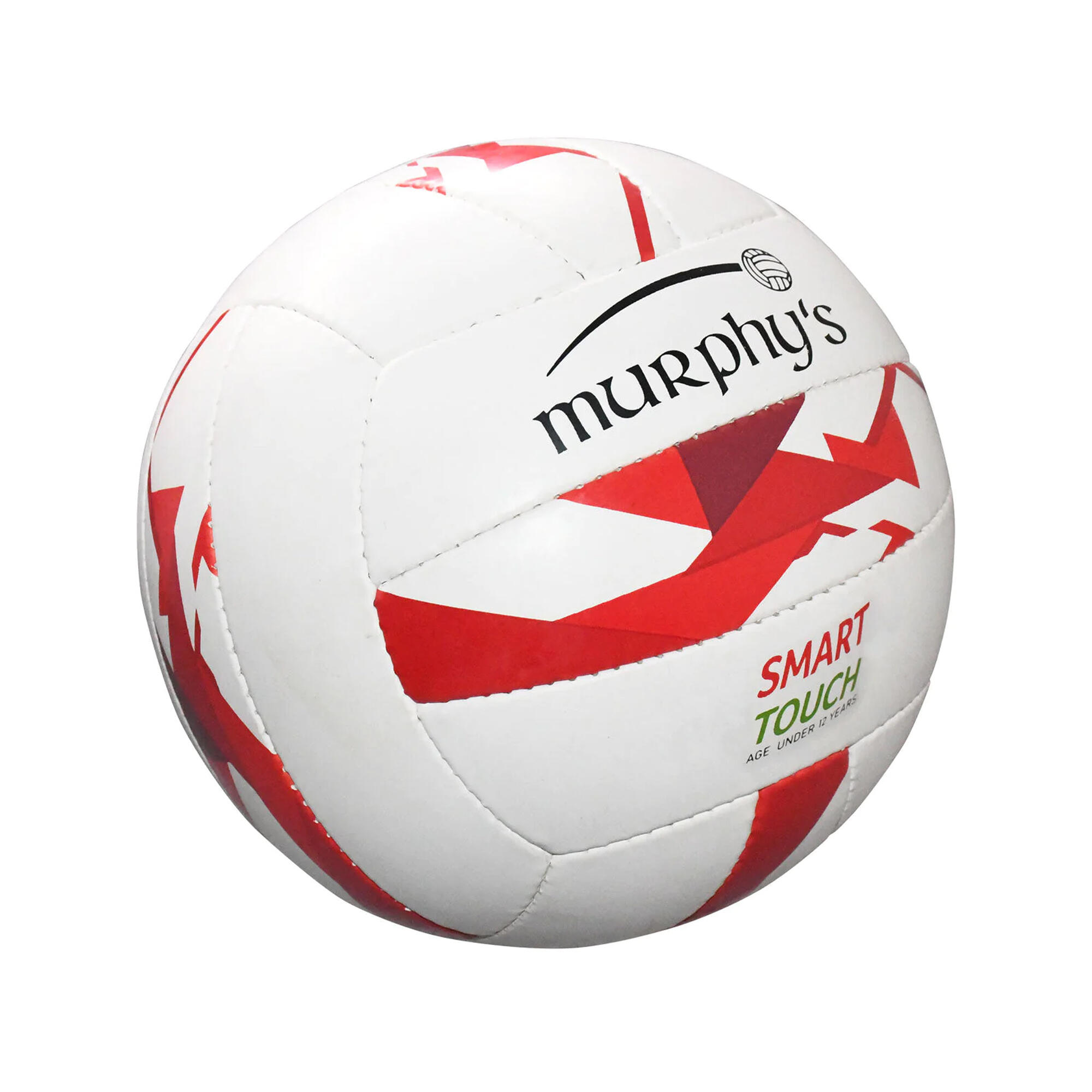 Ballon De Football Gaélique Enfant (Blanc / Rouge) 2/3