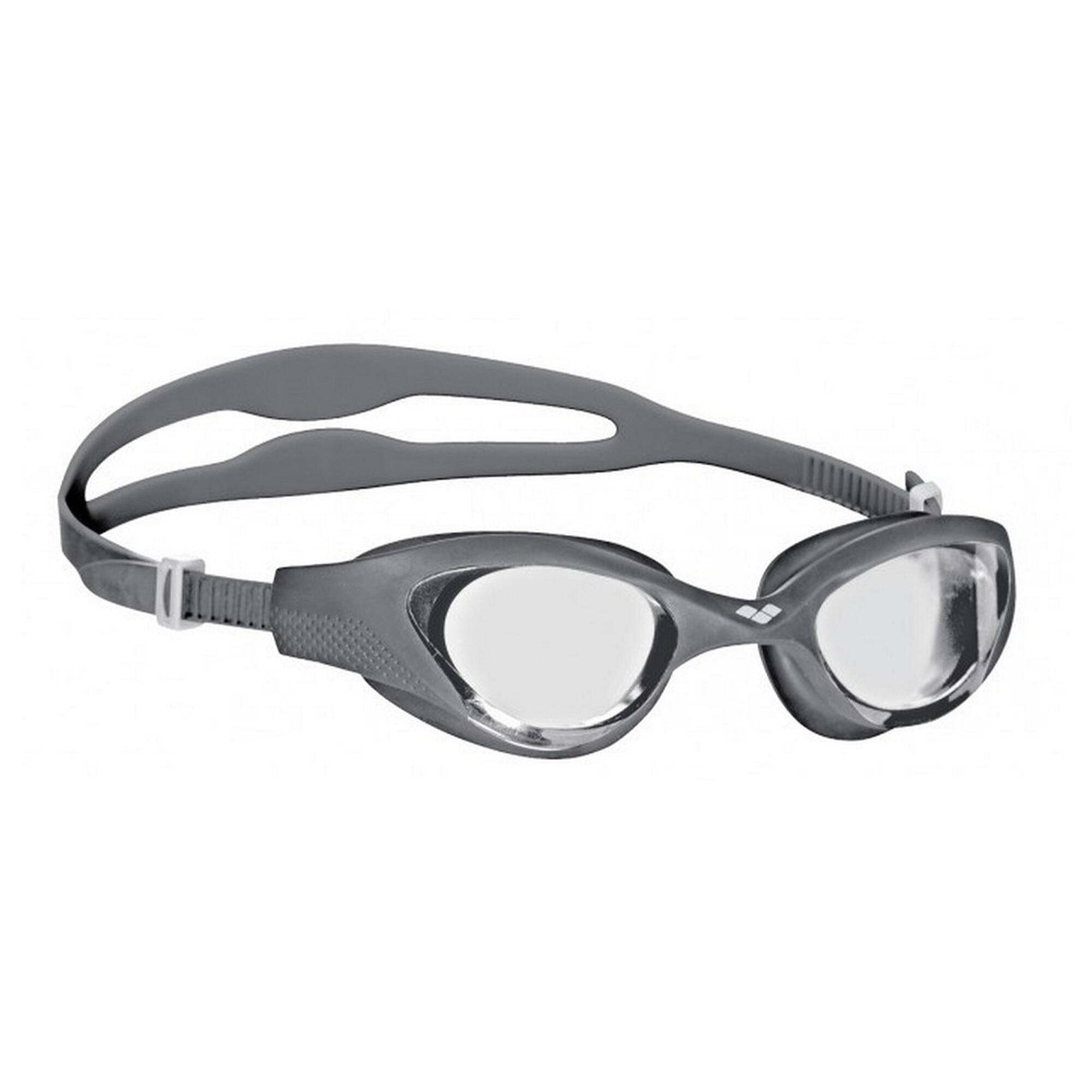 Unisex Adult The One Swimming Goggles (Clear/Grey/White) 3/3