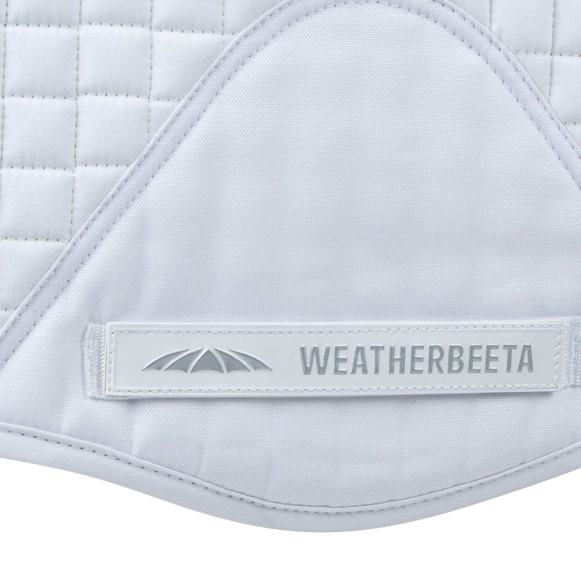 Prime Jump Shaped Saddle Pad (White) 2/3