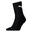 Unisex Socken, 3erPack Damen und Herren Schwarz