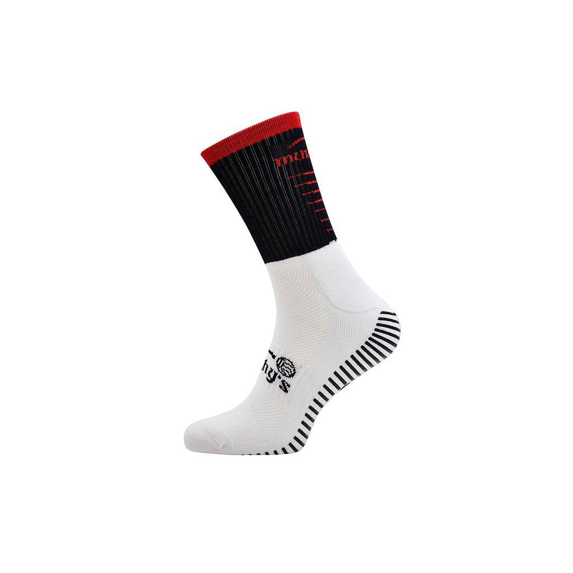 Unisex Adult Pro Mid GAA Socks (Black/Red) 3/3