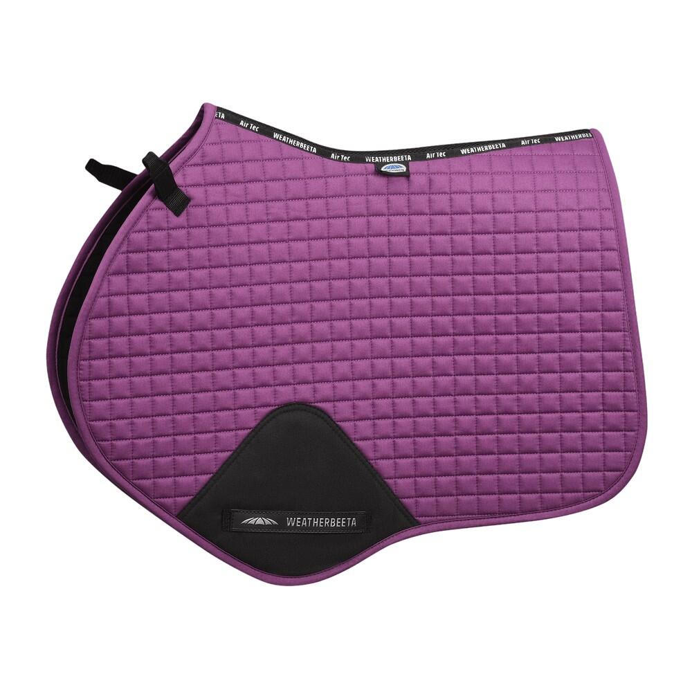 Prime Jump Shaped Saddle Pad (Violet) 1/3