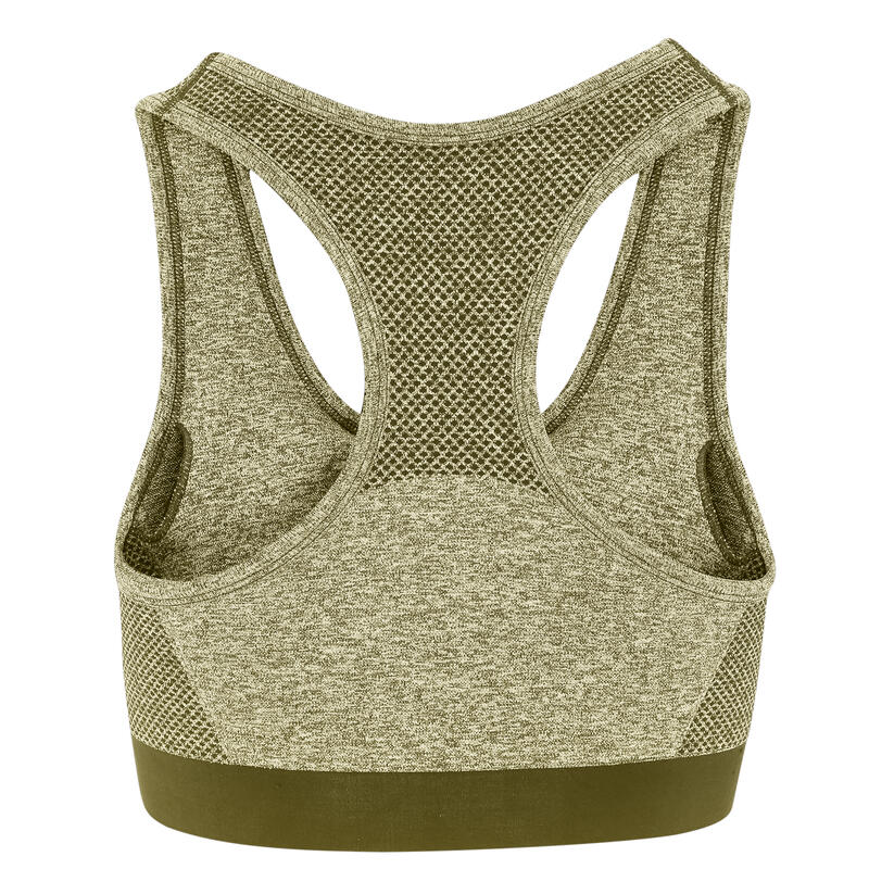 Brassière de sport Femme (Vert olive)