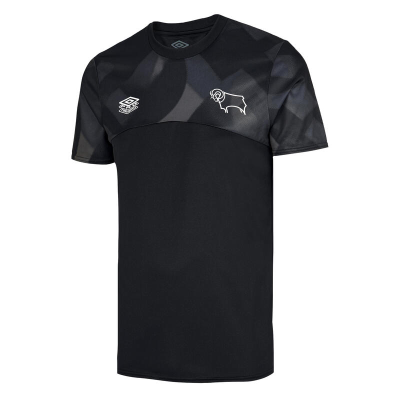 Derby County FC Maillot 22/23 Enfant (Noir / Carbone)