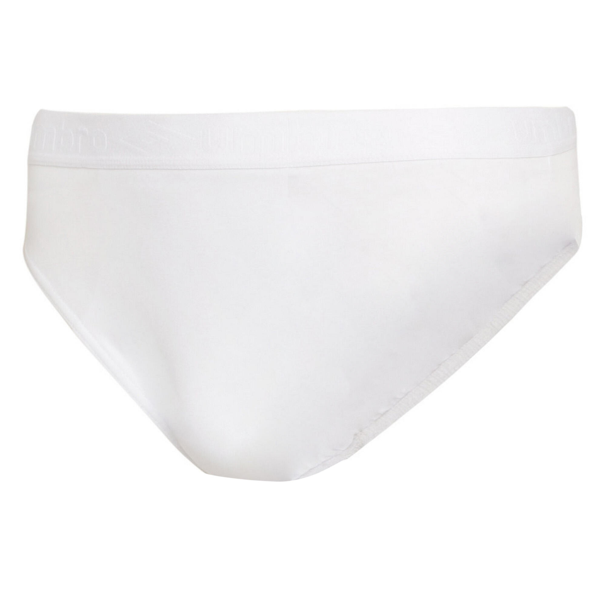 Slip Semplice Uomo Misura Confezione 3 Umbro Bianco 2/3