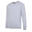 Sweat CLUB LEISURE Femme (Gris chiné / Blanc)