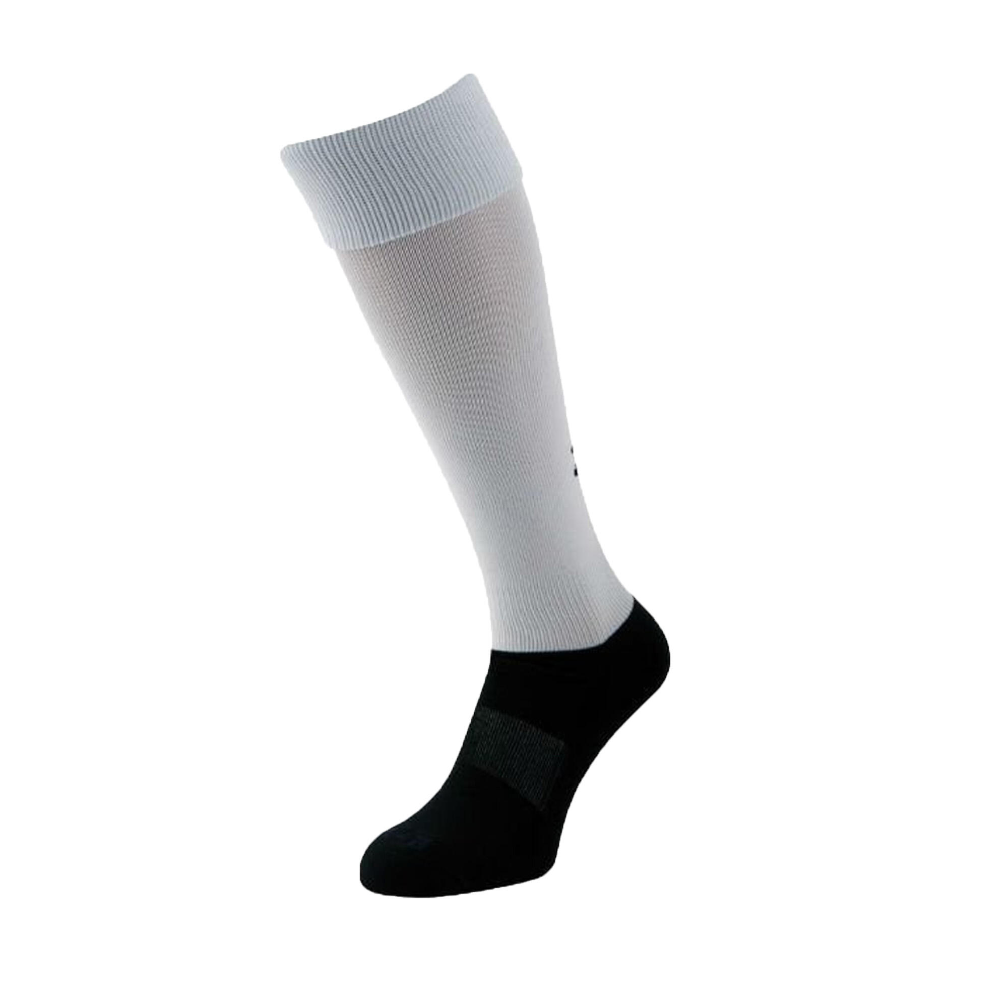 Mens Team Logo Rugby Socks (White) 1/3