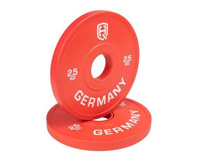 HQ Germany® Professional Change Plates 50mm | 0.5-2.5kg | Set | ±10g Toleranz