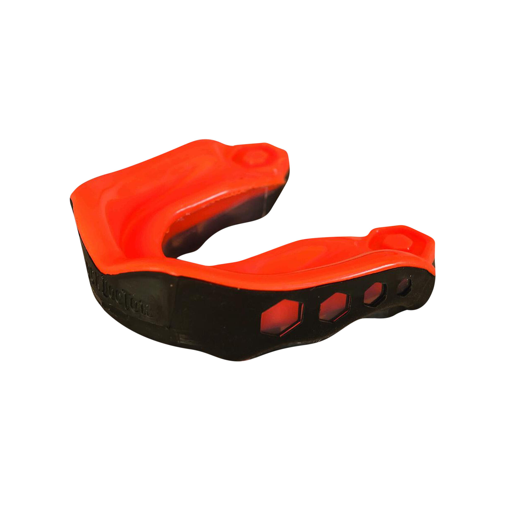 Unisex Zahnschutz Gel Max für Erwachsene Damen und Herren Orange/Schwarz 1/3