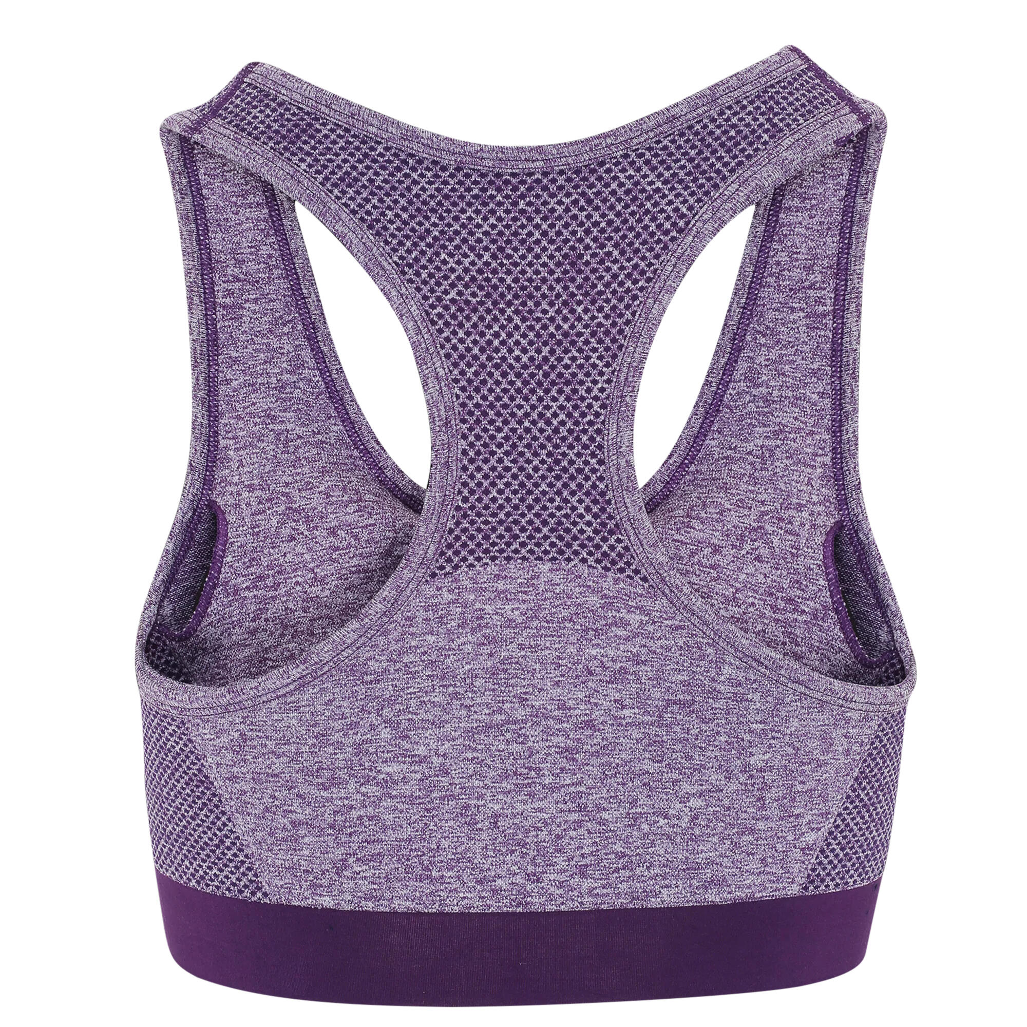 SportBH Nahtlos für Damen Violett 2/3