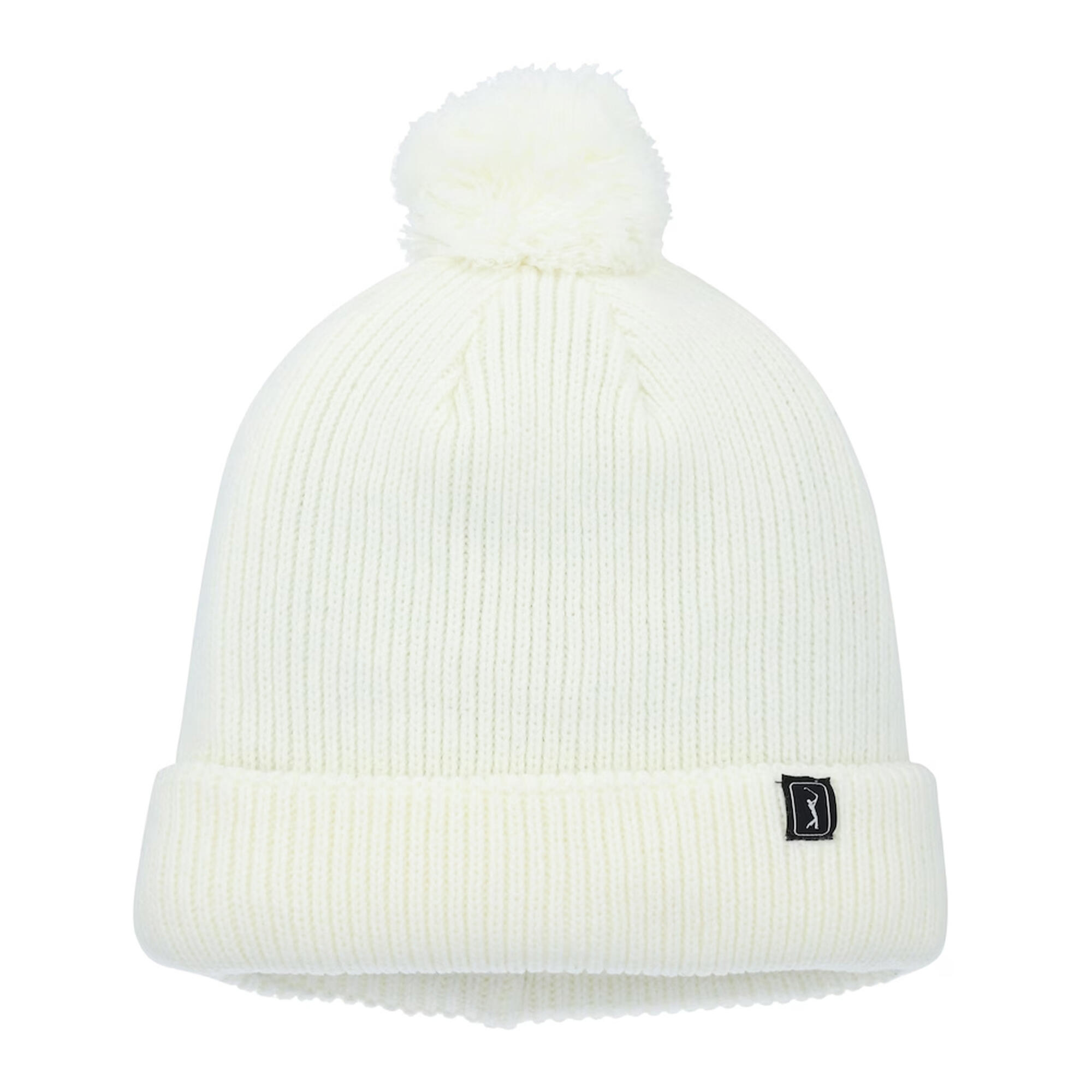 Golf Unisex Adult Pom Pom Beanie (Bright White) 1/3