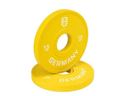 HQ Germany® Professional Change Plates 50mm | 0.5-2.5kg | Set | ±10g Toleranz