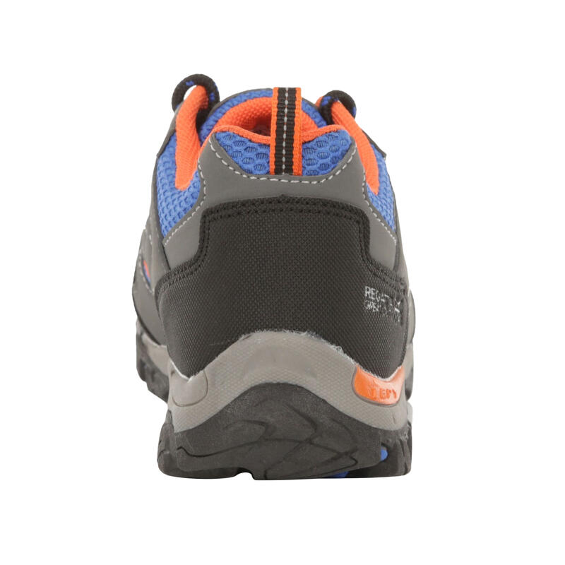 Scarponi Da Trekking Bambini Regatta Holcombe Low Briar Grey Arancione Fiamma