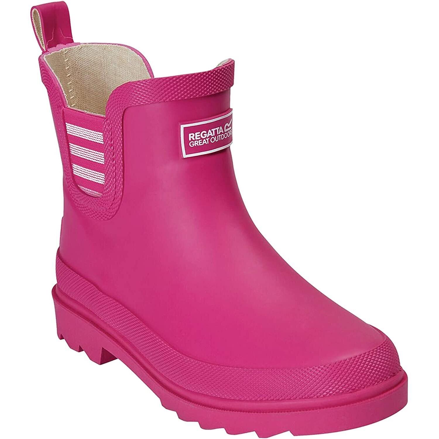 Bottes de pluie HARPER Enfant Bleu marine blanc REGATTA