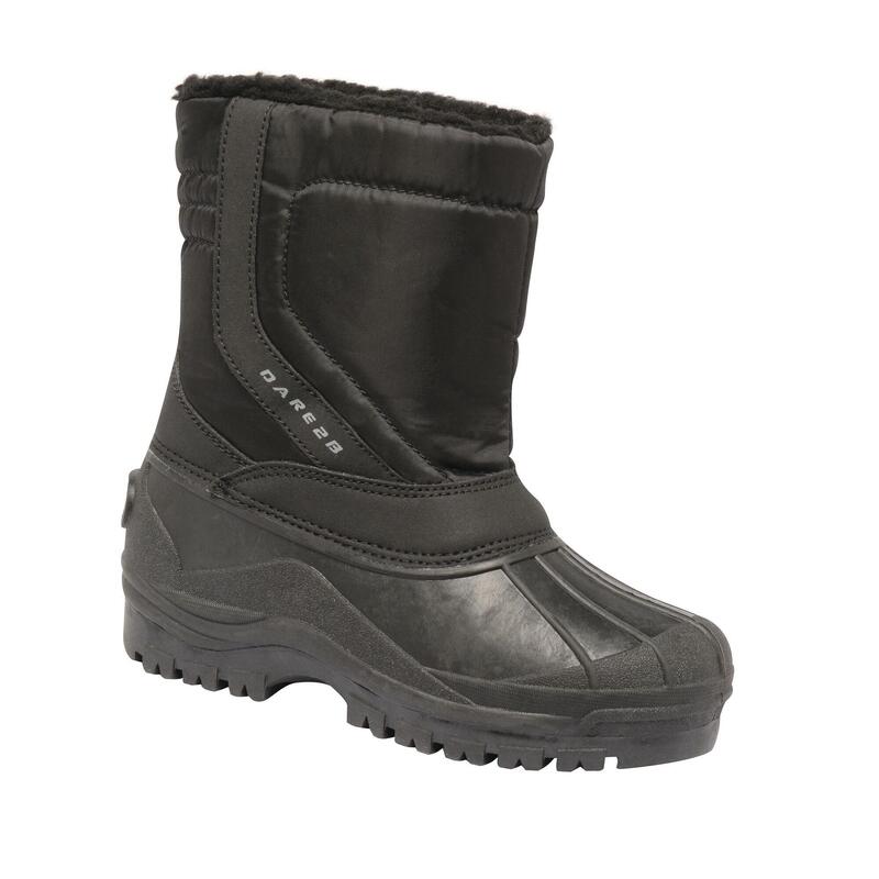 Zeppa Junior wasserfeste Schnee Stiefel Kinder Schwarz