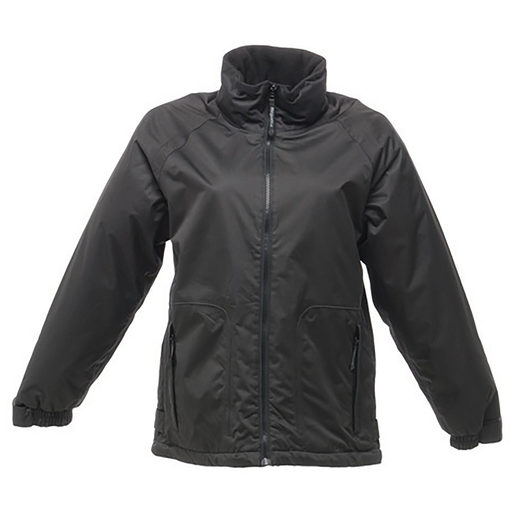 REGATTA Great Outdoors Mens Waterproof Zip Up Jacket (Black)