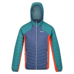 CHAQUETA SOFTSHELL HOMBRE ROYAUTE AZUL MARINO / NARANJA FLUOR