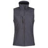 Chaleco Softshell modelo Flux para mujer Gris Seal