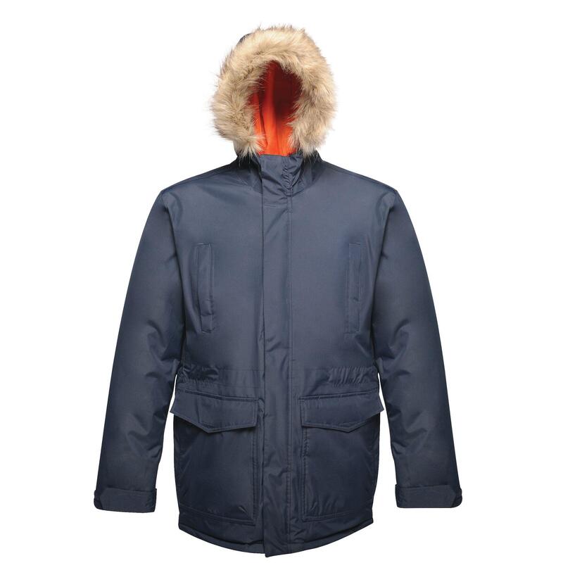 Professional Klassik Parka Herren Marineblau