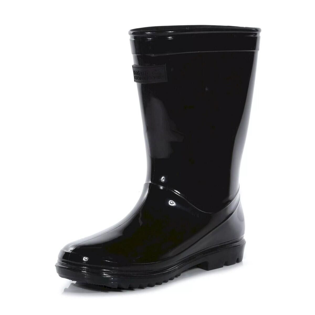 REGATTA Childrens/Kids Wenlock Wellington Boots (Black)