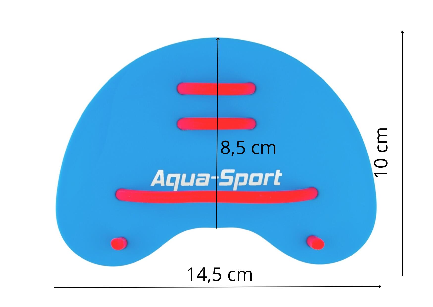 Wiosełka treningowe do pływania unisex Aqua-Sport Blackhawk 5/5