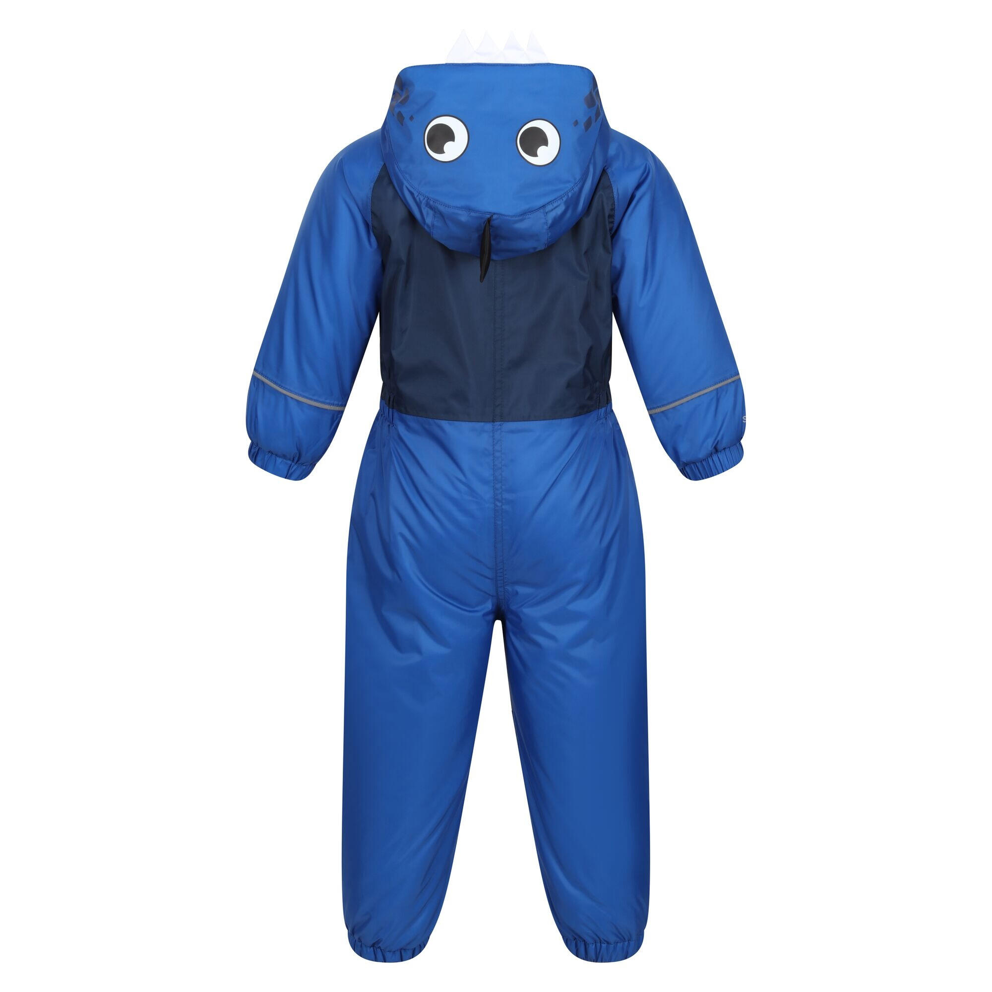 Childrens/Kids Mudplay III Hooded Rainsuit (Nautical Blue) 2/5