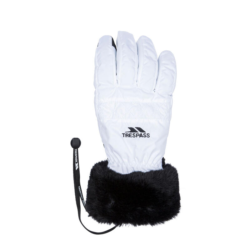 Gants Yanki pour femme (Blanc)