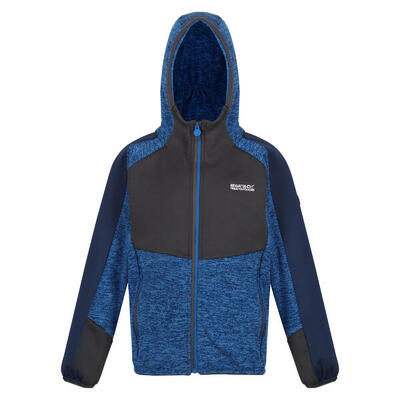 Childrens/kids dissolver vi marl fleece full zip hoodie (hemelduiker