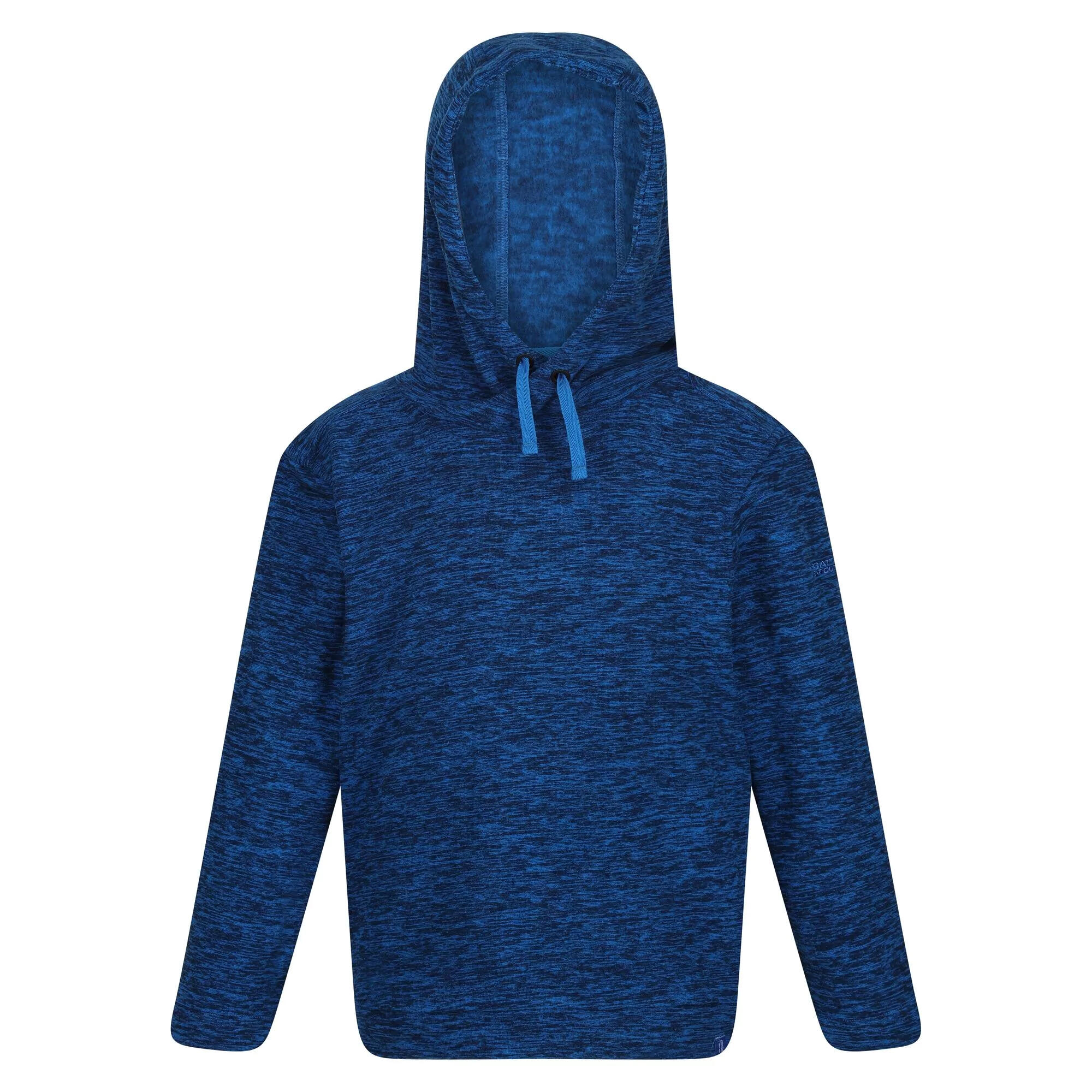 Childrens/Kids Keyon Hooded Fleece (Sky Diver Blue Marl) 1/5