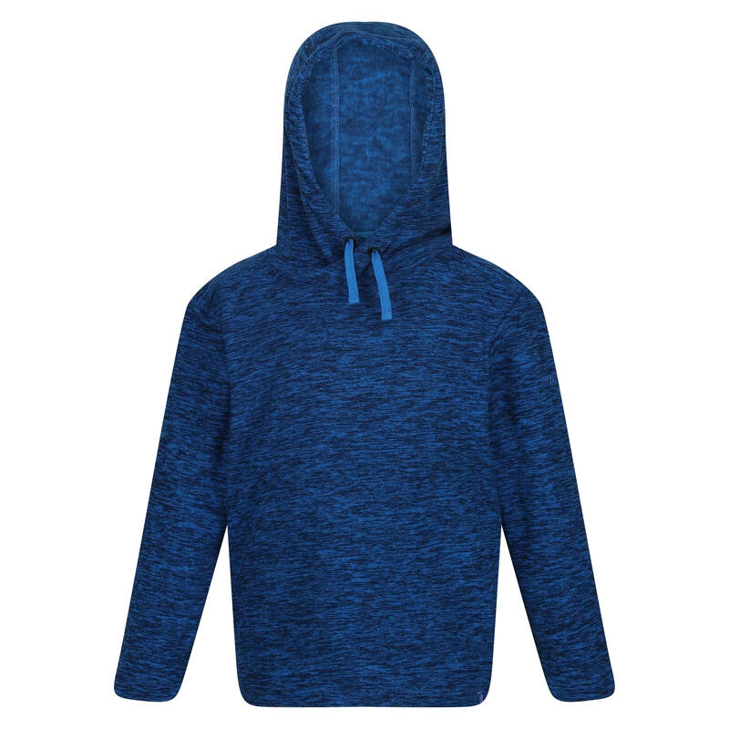 Sudadera Polar Keyon con Capucha para Niños Niñas Azul Sky Diver Jaspeada