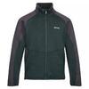 Heren Highton III Full Zip Fleece Jacket (Groene puntgevel/donkergrijs)