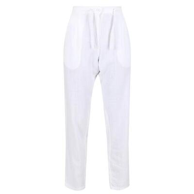 Pantaloni Donna Regatta Maida Bianco