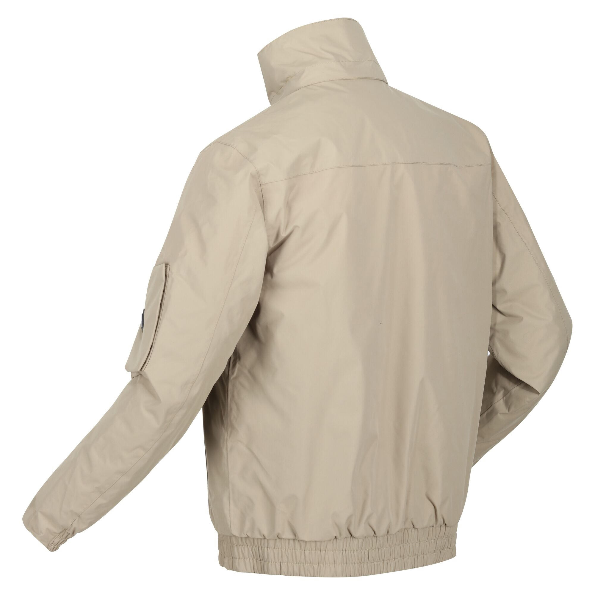 Mens Raynor Waterproof Jacket (Gold Sand) 4/5