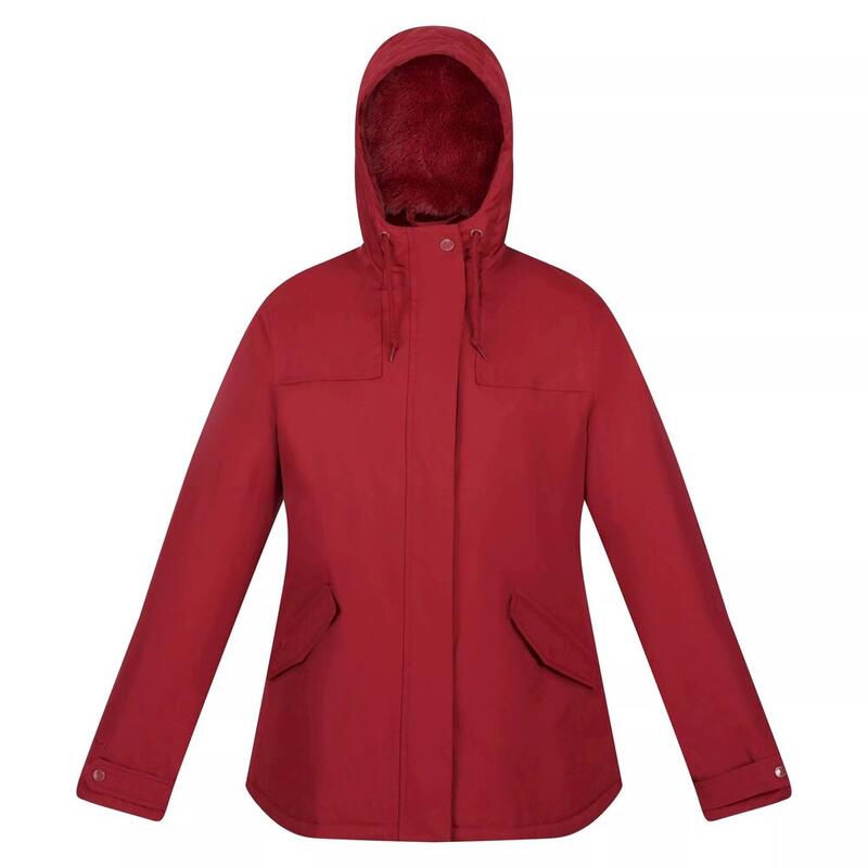 "Bria" Jacke, wasserfest für Damen Cabernet