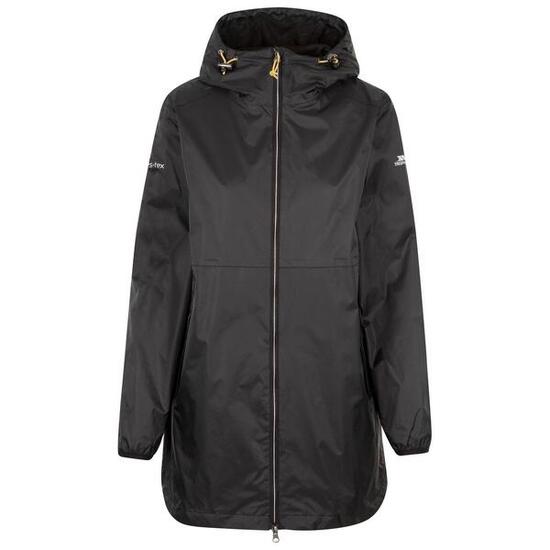 Giacca Impermeabile Donna Trespass Keepdry Nero