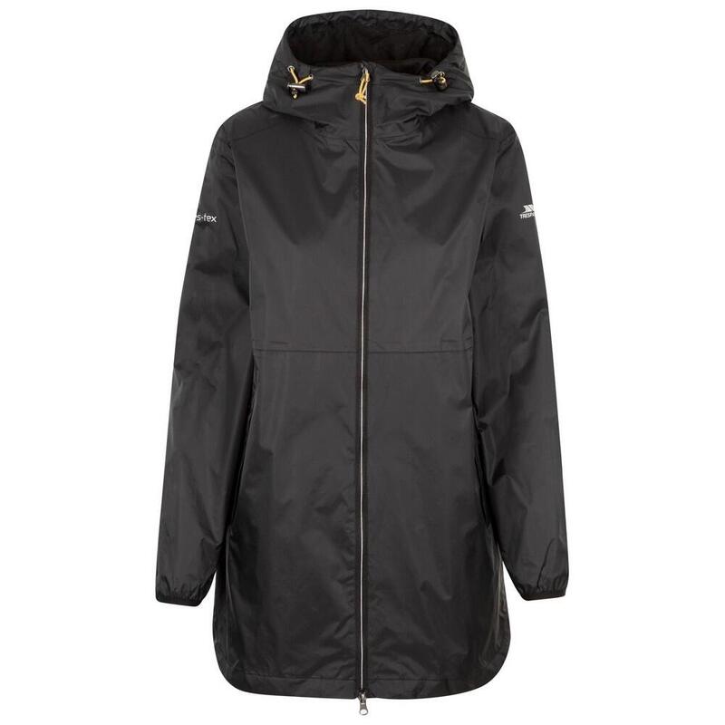 Chaqueta Impermeable Keepdry de TP75 para Mujer Negro