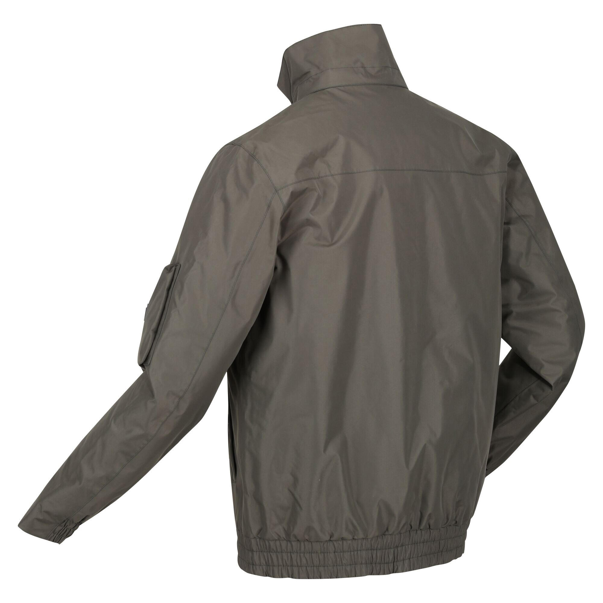 Mens Raynor Waterproof Jacket (Dark Khaki) 4/5