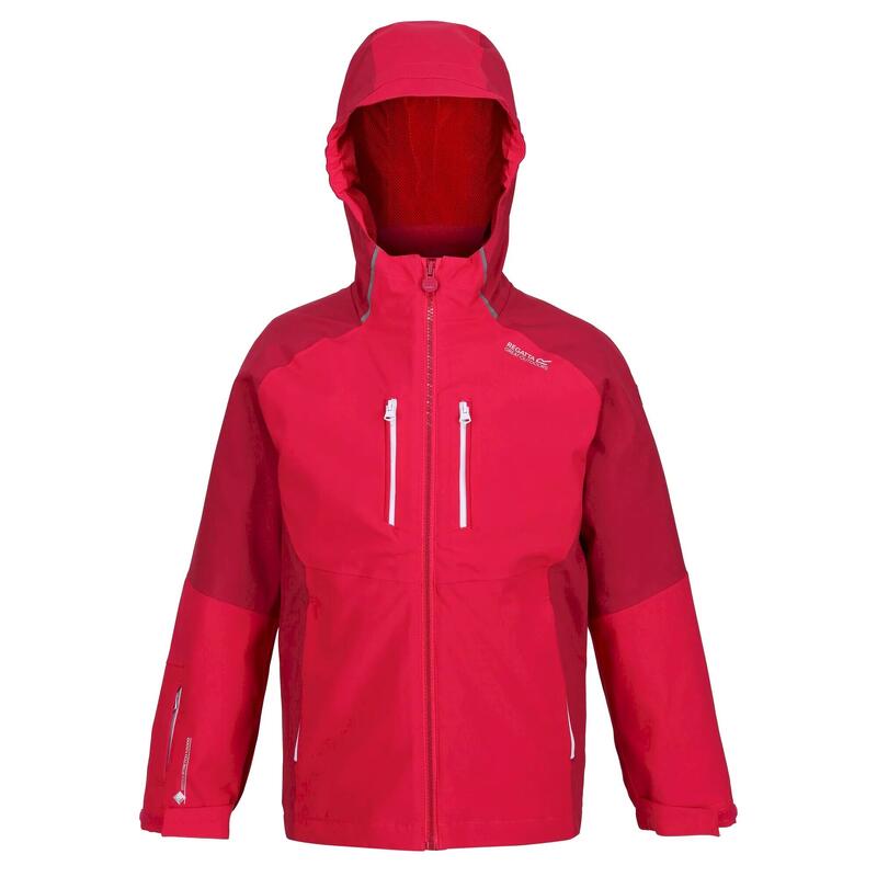 "Hydrate VII" Jacke, wasserfest 3 in 1 für Kinder Pinker Trank/Beeren Pink