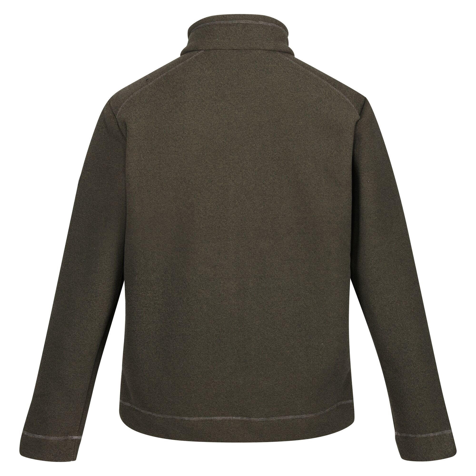 Mens Garrian II Full Zip Fleece Jacket (Dark Khaki) 2/5