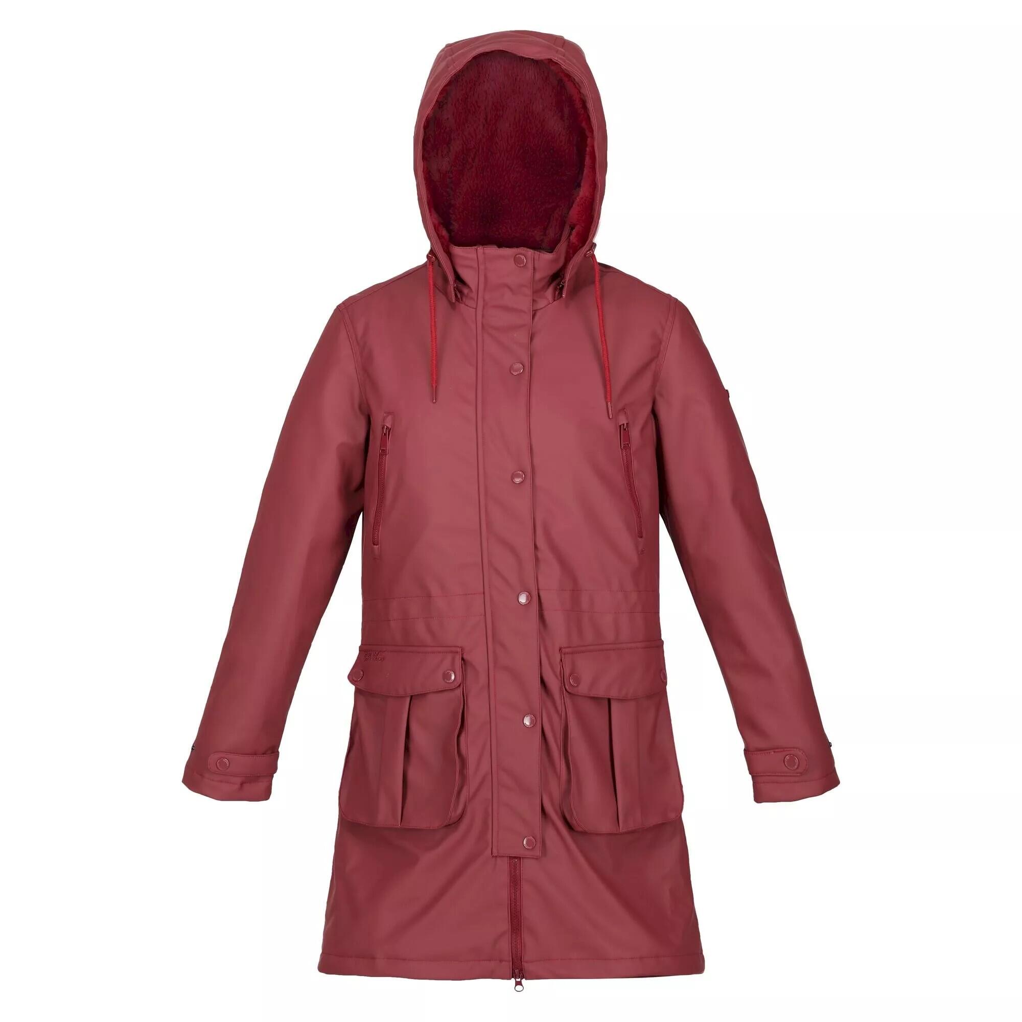 Womens/Ladies Fabrienne Insulated Parka (Cabernet) 1/5