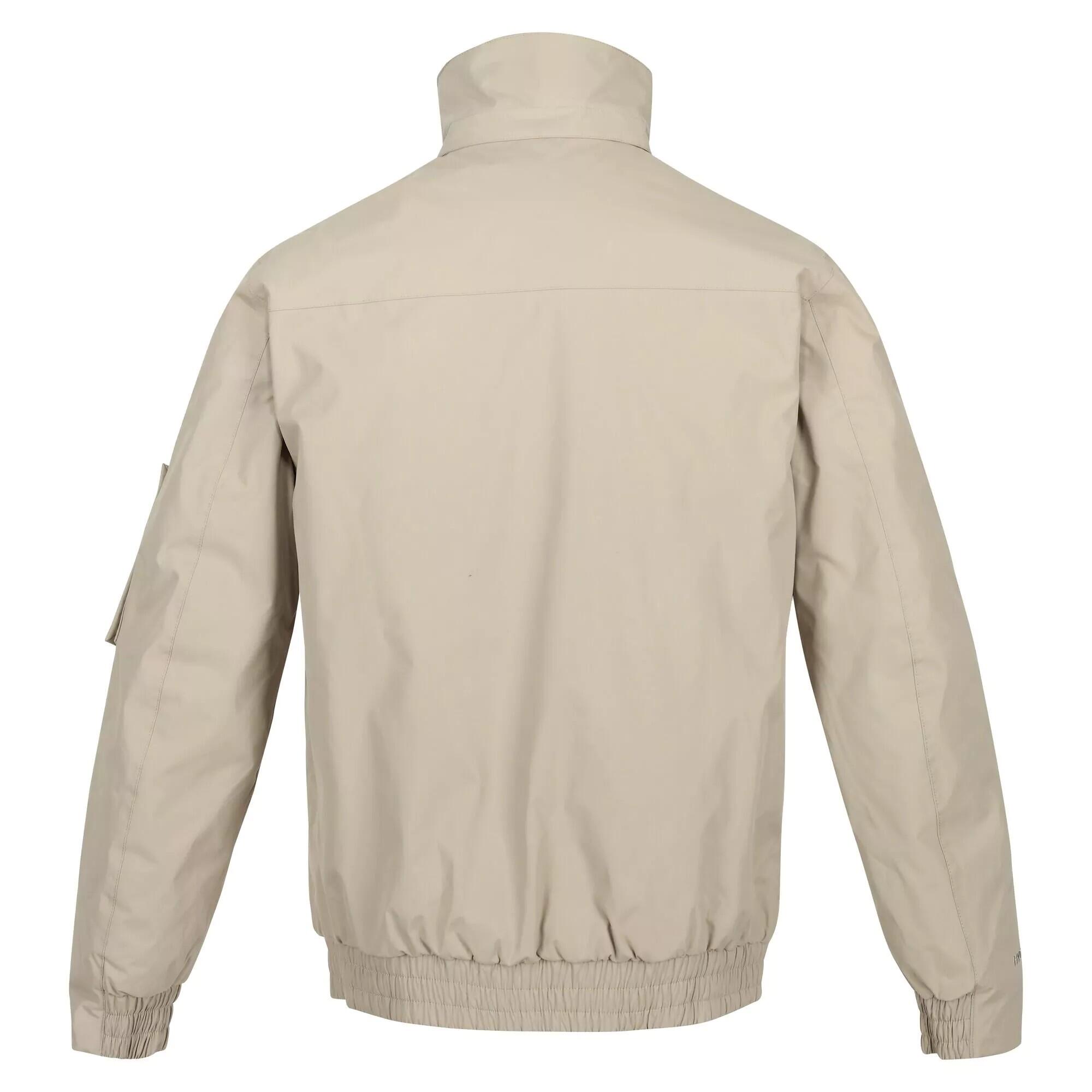 Mens Raynor Waterproof Jacket (Gold Sand) 2/5