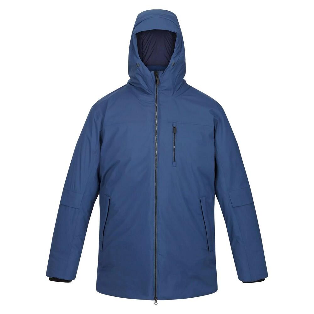 REGATTA Mens Yewbank II Parka (Admiral Blue)