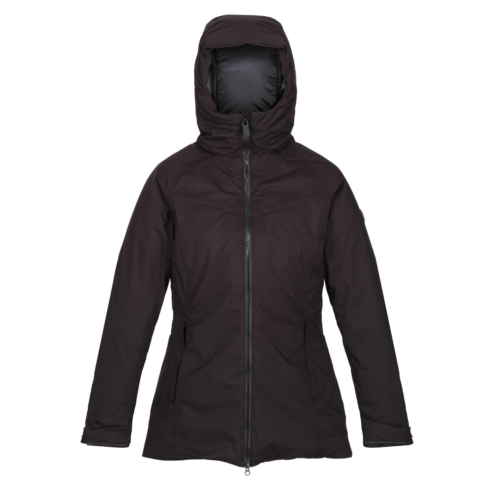 Womens/Ladies Sanda II Waterproof Jacket (Black) 1/5