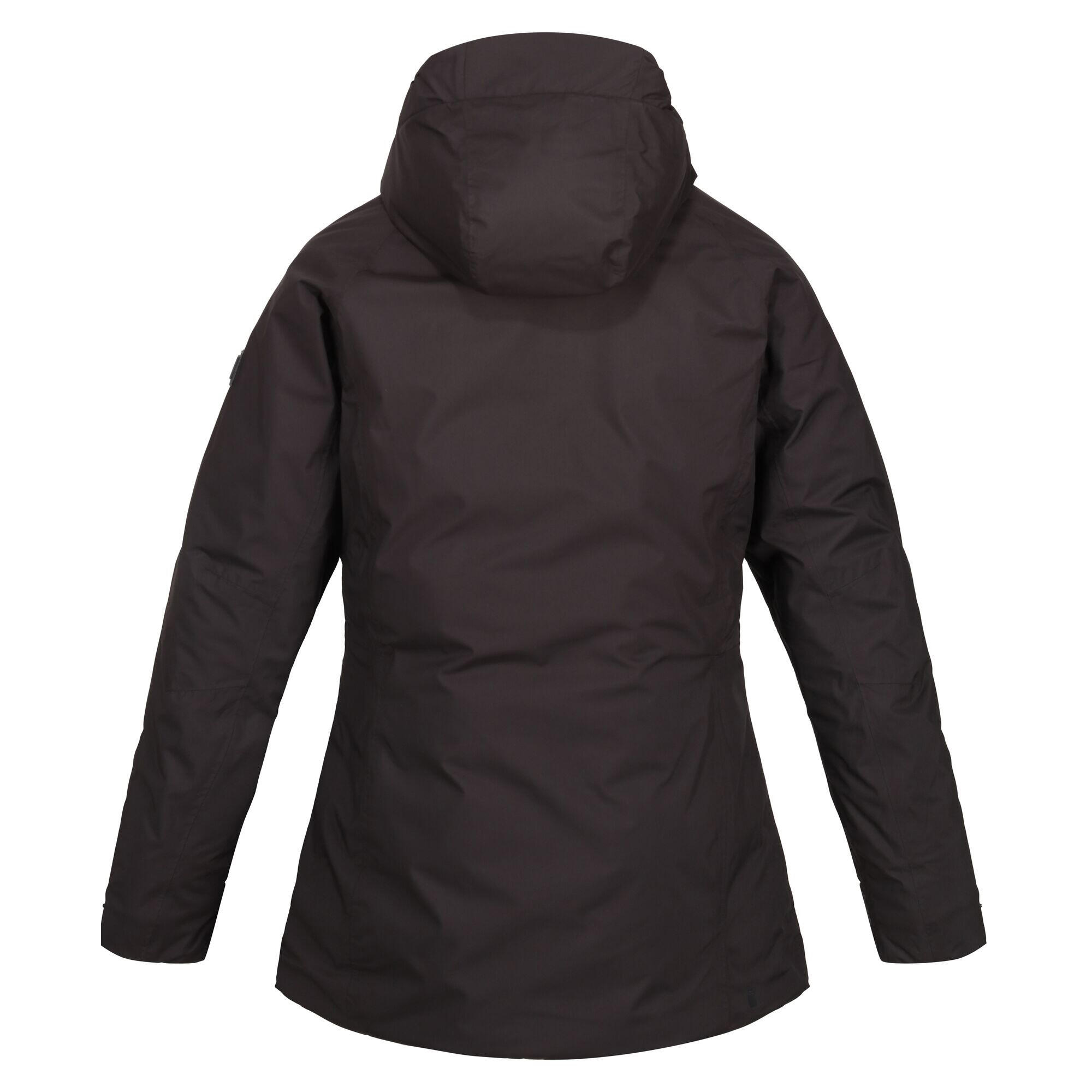Womens/Ladies Sanda II Waterproof Jacket (Black) 2/5