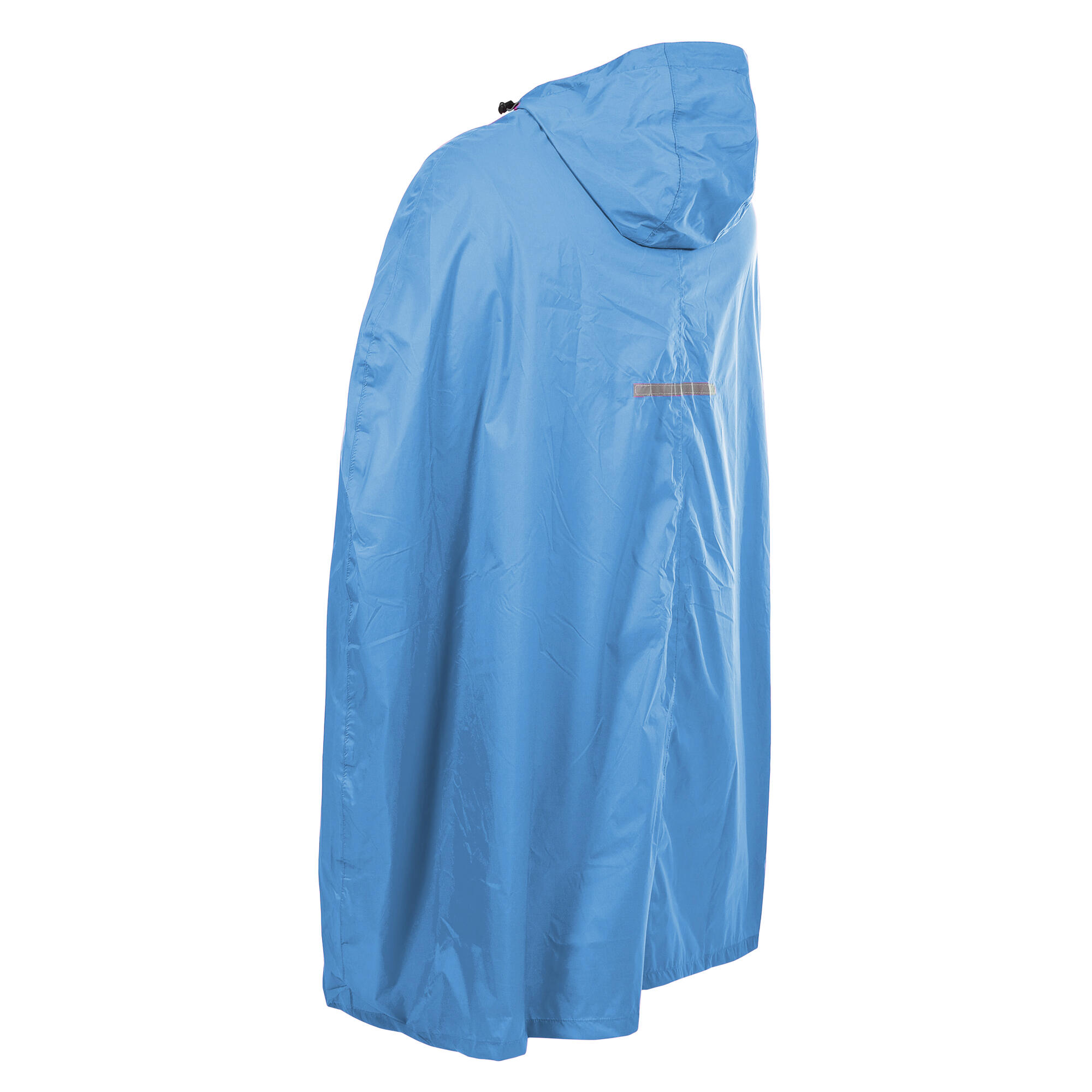 Qikpac Poncho pieghevole Adulto Unisex (Cobalto)