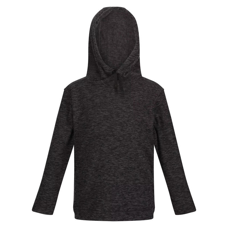 FleeceKapuzenpullover Keyon Kinder Schwarz meliert