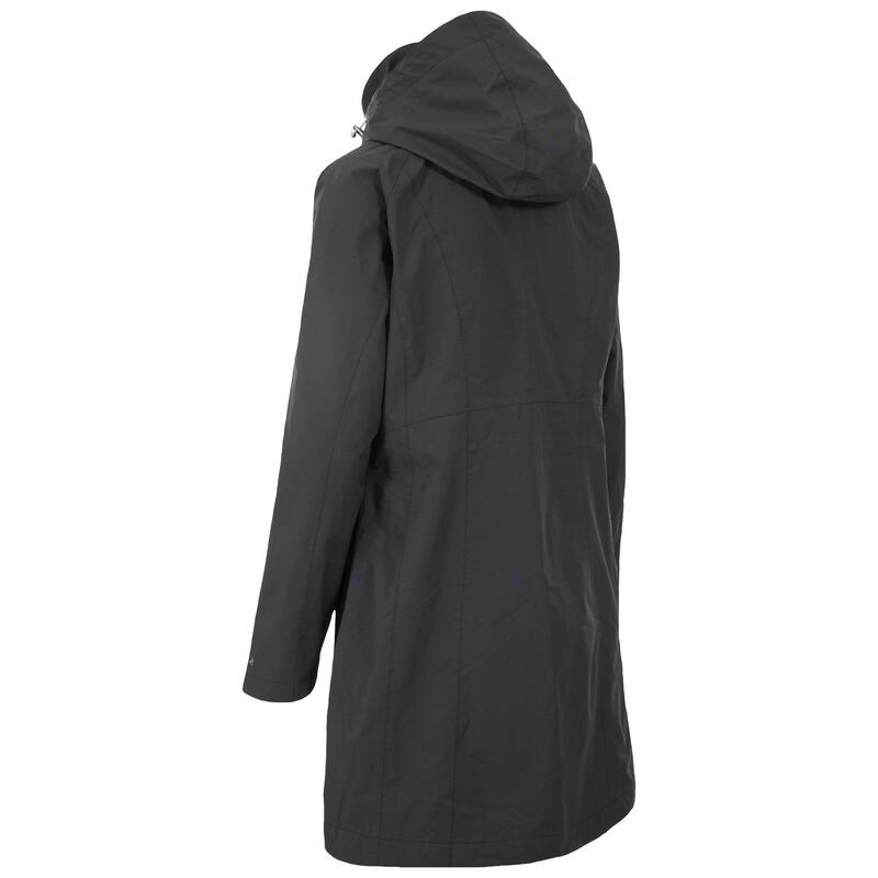 Chaqueta impermeable modelo Rainy Day para mujer Negro